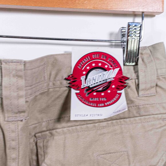 Ignition Embroidered Baggy Cargo Shorts Y2K 30 Hipster Skate Hip Hop Please mak - Picture 7 of 8